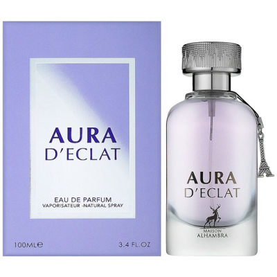 PERFUME MAISON ALHAMBRA AURA D'ECLAT EAU DE PARFUM FEMININO 100ML