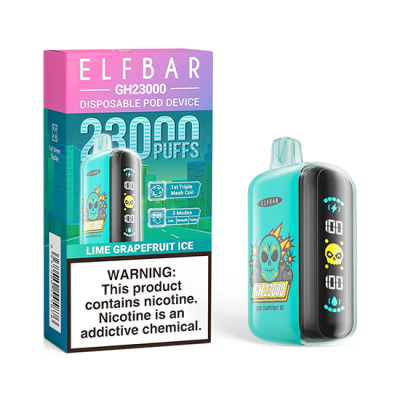 ELF BAR GH 23K LIME GRAPE FRUIT ICE