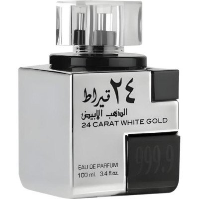 PERFUME LATTAFA 24 CARAT WHITE GOLD EAU DE PARFUM UNISSEX 100ML