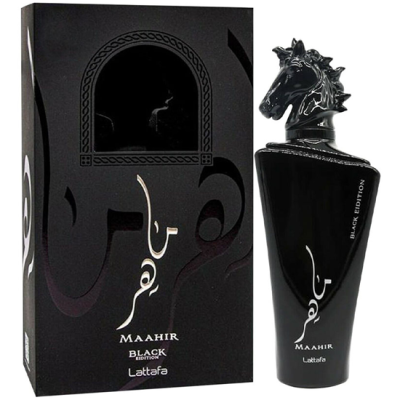 PERFUME LATTAFA MAAHIR BLACK EDITION EAU DE PARFUM UNISSEX 100ML