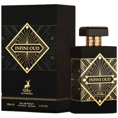 PERFUME MAISON ALHAMBRA INFINI OUD EAU DE PARFUM MASCULINO 100ML