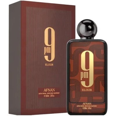 PERFUME AFNAN 9PM ELIXIR PARFUM INTENSE UNISSEX 100ML