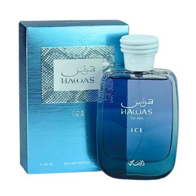 PERFUME RASASI HAWAS ICE - EAU DE PARFUM - MASCULINO - 100ML