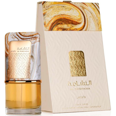 PERFUME LATTAFA AL NASHAMA EAU DE PARFUM UNISSEX 100ML PERFUME LATTAFA AL NASHAMA EAU DE PARFUM UNISSEX 100ML