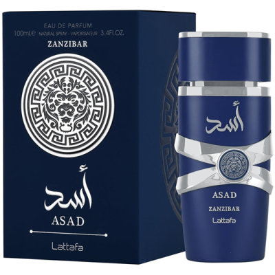 PERFUME LATTAFA ASAD ZANZIBAR EAU DE PARFUM MASCULINO 100ML