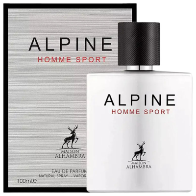 PERFUME MAISON ALHAMBRA ALPINE HOMME SPORT EAU DE PARFUM MASCULINO 100 PERFUME MAISON ALHAMBRA ALPINE HOMME SPORT EAU DE PARFUM MASCULINO 100